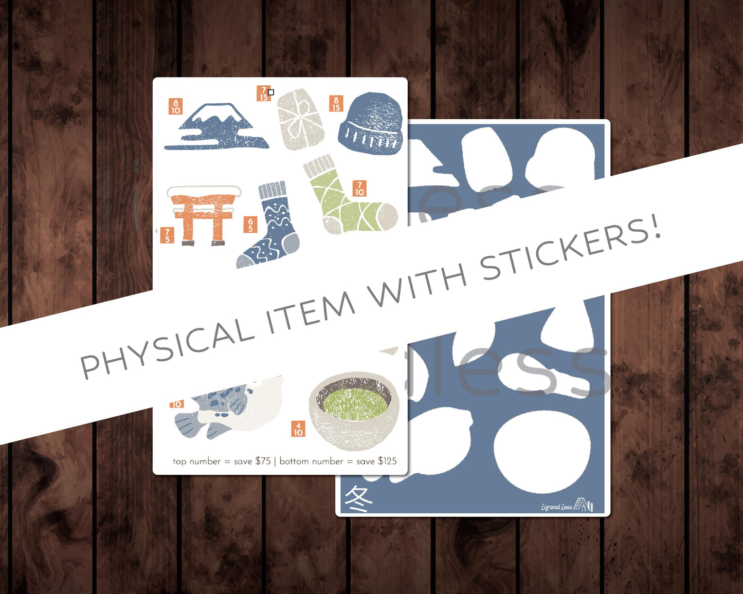 WINTER BLESSINGS/Fuyu Sticker Savings Challenge | Matte Sticker Savings Challenge | Save With Stickers | Cash Envelopes