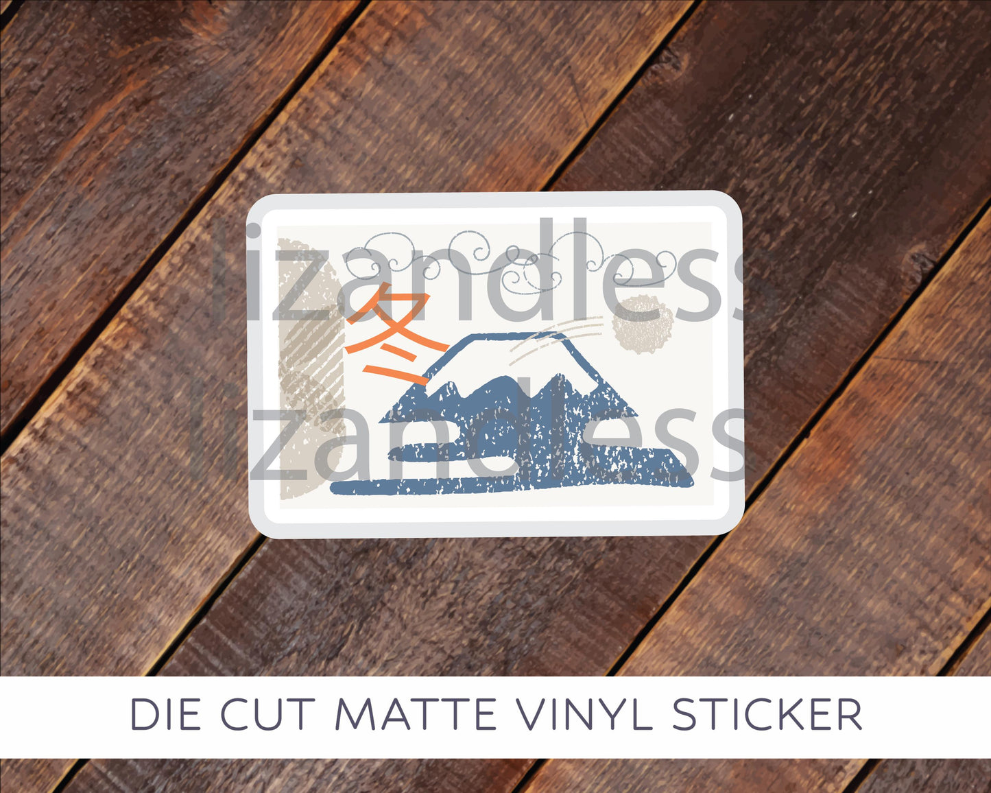 Winter Blessings FUYU Sticker | Savings Envelope Sticker | Laptop Sticker| Matte Premium Vinyl